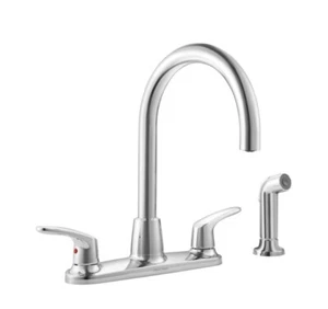 American Standard 7074551.002 Colony Pro 3 Or 4 Hole Gooseneck Kitchen Faucet - Picture 1 of 4
