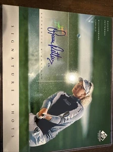 2004 Upper Deck SP Signature Golf Suzann Pettersen Signature Shots Auto 8x10 - Picture 1 of 2