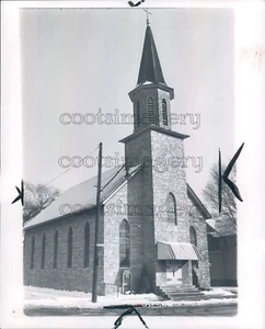 1964 Pressefoto Christus evangelisch-lutherisches Kirchengebäude Detroit - Bild 1 von 2