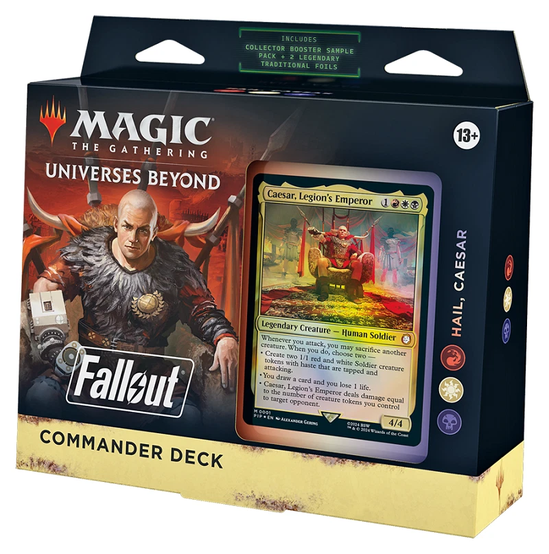 MTG Magic - Fallout - Commander Deck - Hail, Caesar - ENGLISCH - NEU & OVP! - Bild 1 von 1