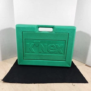 KNEX Green Box Hard Carrying Case  Filled 300+ Assorted Mixed Building Kit Pices - Picture 1 of 16