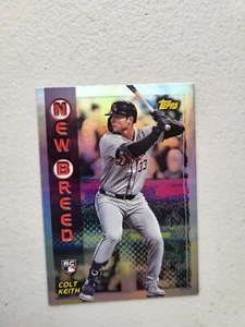 2024 Topps Archives Colt Keith 1999 nuova razza RC Rookie #99NB-13 Detroit Tigers - Foto 1 di 2