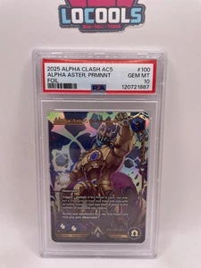 2025 Alpha Clash - Alpha Aster PSA 10 Gem Mint Population 1 - Picture 1 of 3