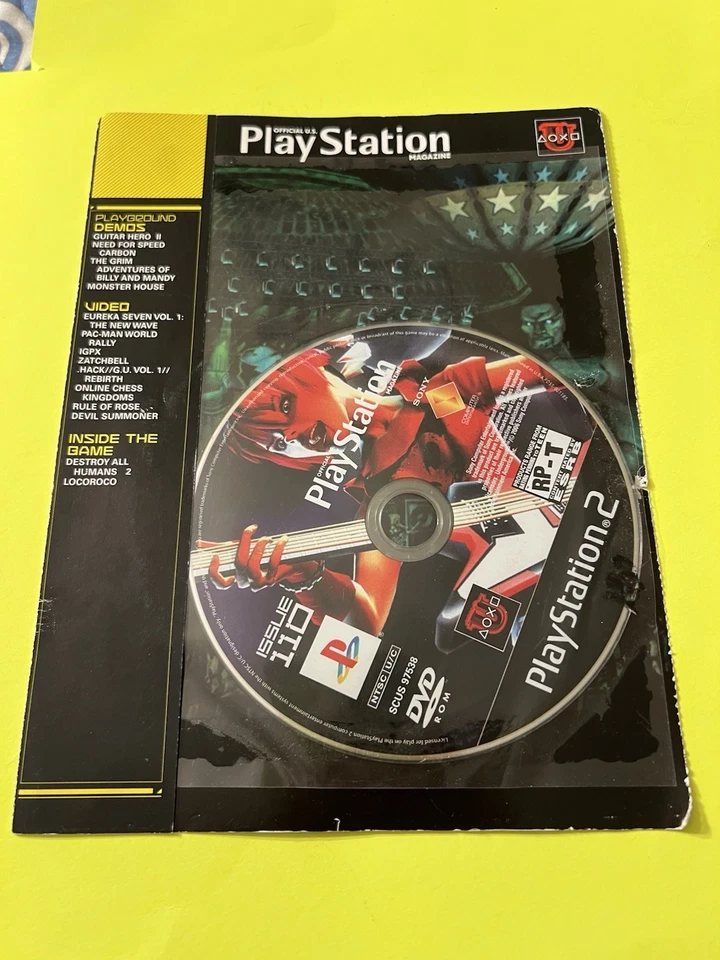 PlayStation Magazine Issue 110 Demo Disc New Sealed PS2 The Grim  Need for Speed - Image 1 of 1