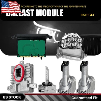 1/2 JUEGO Bombilla de lastre de xenón derecha Módulo LED Diodo 63117316217 Para BMW 528i 535i 550i Foto 1 de 4