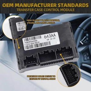 POUR 11-13 JEEP GRAND CHEROKEE Boîtier de Transfert Programmé Module de Commande 68395643AA - Photo 1/7