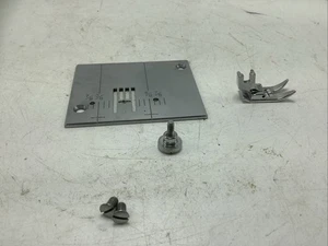 KENMORE MODEL 158 NEEDLE PLATE AND PRESSER FOOT (OEM) - Picture 1 of 9