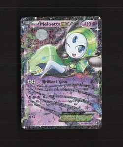 Meloetta EX RC11/RC25 Legendary Treasures Ultra Rare Holo Pokemon Card LP - Picture 1 of 10