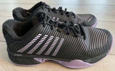 K Swiss Hypercourt Express 2 Womens Size 10 Black / Purple Tennis Shoes Lace Up - Image 1 of 4