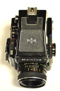 Mamiya m645 500 w/PD Prism Finder, 80 f2.8 C lens, 120 insert, std screen. READ. - Picture 1 of 9