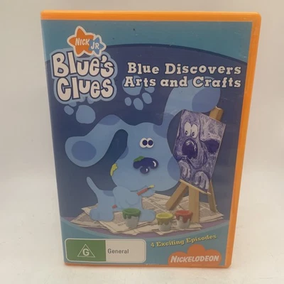 Blue's Clues: Blue Discovers Arts And Crafts DVD Animación Región 4 Envío Gratis Foto 1 de 3