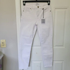 NWT Pistola Jennifer Skinny Jeans White Size 27 Classic Summer Beach Neutral - Picture 1 of 14