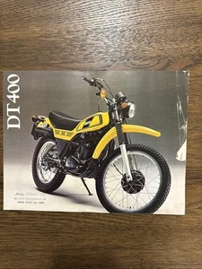 1978 Yamaha DT400 4-page brochure LIT-11118-05-00 - Picture 1 of 9