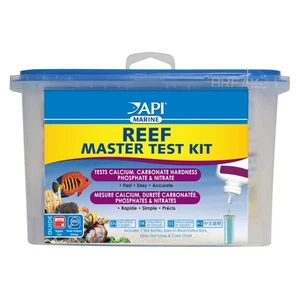 API REEF MASTER TEST KIT Reef Aquarium Water Test Kit 1-Count - Picture 1 of 6