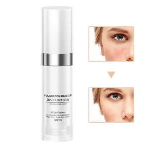 Color Changing Foundation Full Coverage SPF15 Concealer Foundation Makeup Expert - Picture 1 of 12