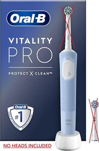 Oral-B Vitality Pro Electric Toothbrush Adults, 1 Handle 3 Modes, Blue - NO HEAD - Picture 1 of 5