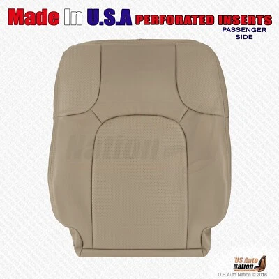Cubierta de cuero tostado para Nissan Frontier 2005 2006 2007 2008 2009 2010 techo derecho Foto 1 de 4