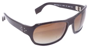 BEAUSOLEIL PARIS S 216 173 BROWN/BROWN POLARIZED GRADIENT LENS SUNGLASSES 63-17 - Picture 1 of 4