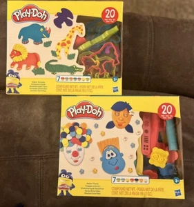 Play-Doh lot of 20 Piece Sets Makin’ Faces & Makin’ Animals. NEW - Picture 1 of 5