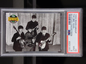 1993 River Group The Beatles Collection SUR SCÈNE BBC 1962 #8 carte | PSA 9 comme neuf