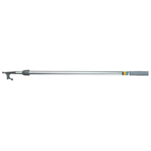 Boat Hook Telescoping Aluminum 4 ft to 7 ft Marine Pole Dock Push Pull Tool - Picture 1 of 12