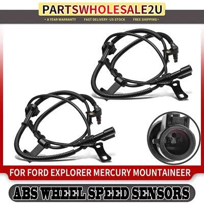 2x Sensor de velocidad de rueda ABS delantero para Ford Explorer Mercury Mountaineer 2006-2010 Foto 1 de 4