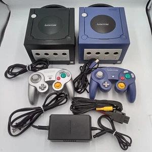 Nintendo GameCube Console, Controller & Cables DOL-001 NTSC-J Choose Your Color - Foto 1 di 30