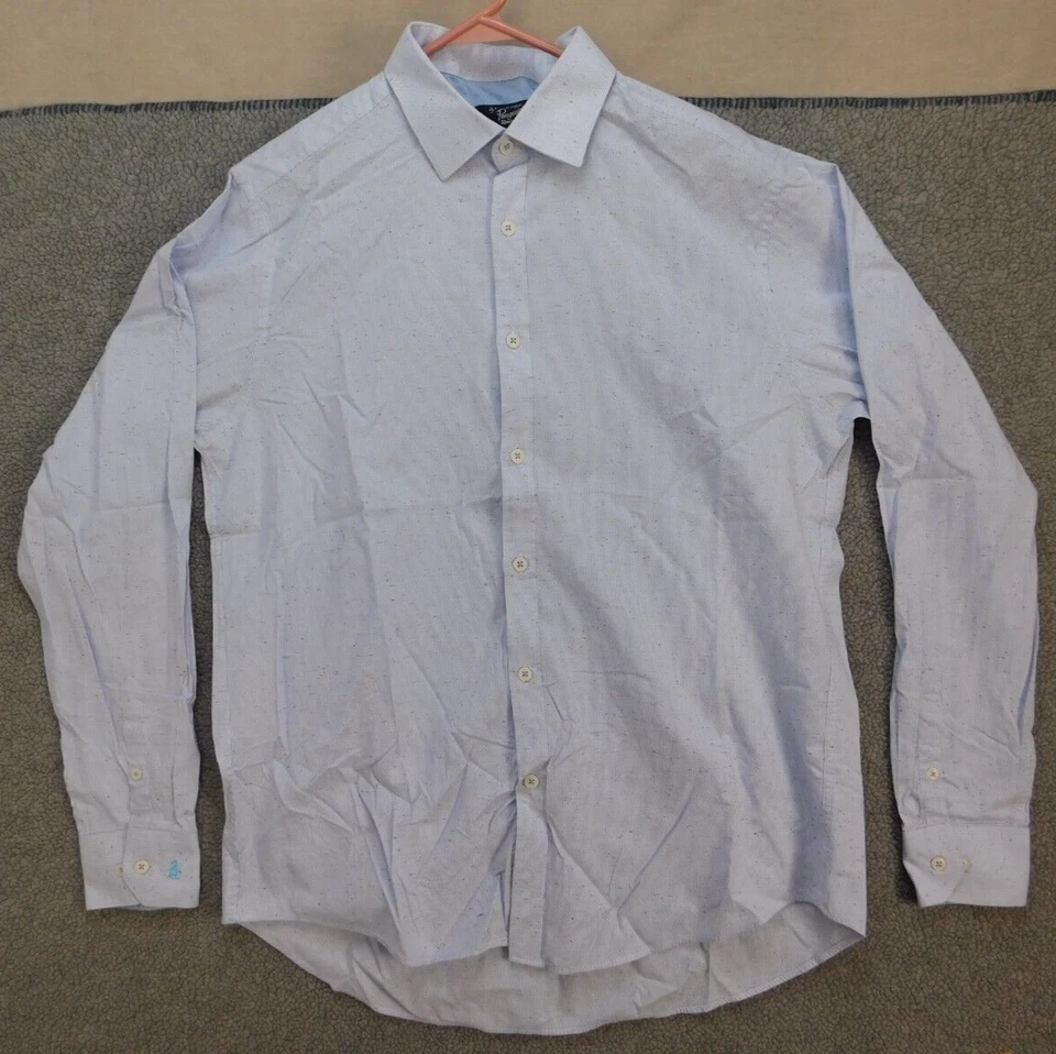 Penguin Munsingwear Men's 16 1/2 Speckled Rainbow Heritage Slim Fit Shirt - Image 1 of 4