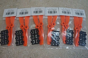 Hélices HQ Prop Orange 5x4,5 nariz de toro 6-CCW/6-CW (12 accesorios) - Imagen 1 de 3