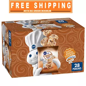 Pillsbury Soft Baked Mini Cinnamon Roll Cookies 1.5 oz., 28 pk. - Picture 1 of 9