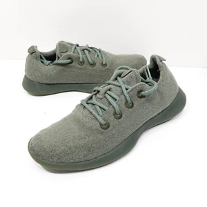 Allbirds Men's US Mens 11 Green Wool Runners Soft Sneakers - Picture 1 of 12