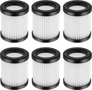 6 Packs Replacement HEPA Filters Fit for MOOSOO XL-618A Cordless Vacuum - Picture 1 of 3