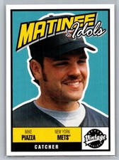 2001 Upper Deck Vintage Matinee Idols #M5 Mike Piazza New York Mets
