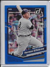 2023 Donruss Harmon Killebrew Holo Blue #186 Minnesota Twins
