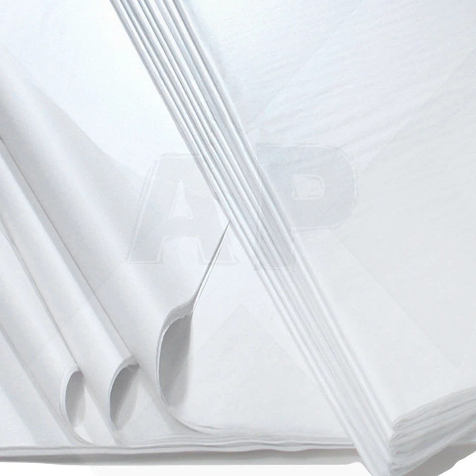 500 Sheets Of White Acid Free Tissue Paper Fast Free Delivery