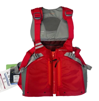 $140 Chaleco Salvavidas Stohlquist Trekker PFD NUEVO CON ETIQUETAS Talla S/M o XXL Rojo Para Hombre Envío Gratis Foto 1 de 4