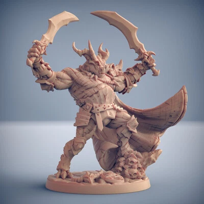 Dragonborn Hero Artisan Guild - Fantasy Dungeons and Dragons Miniature Tabletop  - Image 1 of 2