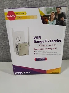 NETGEAR AC1200 Dual Band WiFi Range Extender EX6120 - zasięg do 1200 stóp kwadratowych - Zdjęcie 1 z 1
