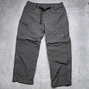 The North Face Pants Men's XL Black 100% Nylon Mid-Rise Straight Leg Convertible - Picture 1 of 14
