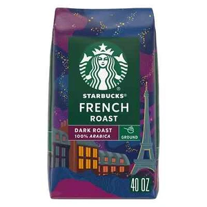 Starbucks Dark French Roast Ground Coffee, 40 oz. - Picture 1 of 5