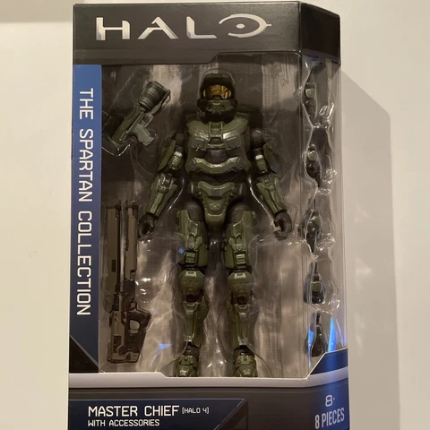 Halo 4 Master Chief action figure The Spartan Collection Wave 6 Cover