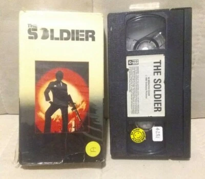The Soldier (VHS, 1982) EMBASSY HOME VIDEO Cult TANGERINE DREAM Klaus Kinski - Image 1 of 4