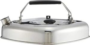Sugiyama Kinzoku KS-2625 Metal Cube Kettle Thin 1.6L Stainless Steel new F/S - Picture 1 of 1