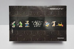 Disney Parks Mickey Mouse & Friends Golf Balls By Nike Golf Set Of 6 - Picture 1 of 7