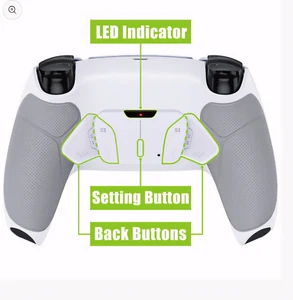 Elite PS5 DualSense Controller 2 Back Buttons Edge Sony Playstation Wireless - Picture 1 of 6