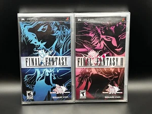 PSP Playstation Portable Final Fantasy 1 2 I II SET Black Label Brand New Sealed - Picture 1 of 21