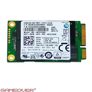 🔴 Samsung 256 GB mSATA SSD disco duro interno portátil portátil PC - incl. 19% EE. UU. ✅ - Imagen 1 de 1