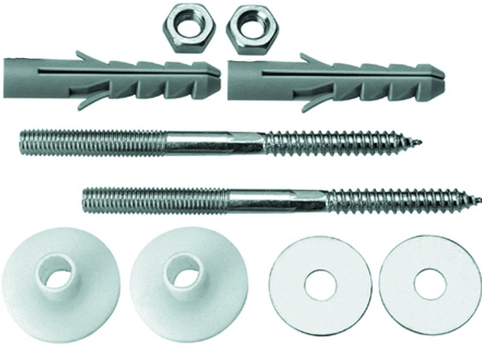 ASW Waschtisch Befestigungssatz M10 x 140 mm Waschbecken Befestigung Halterung - Bild 1 von 1