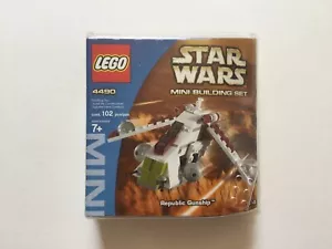 Lego Star Wars L'attacco dei cloni Repubblica Gunship Mini 4490 solo scatola 2003 - Foto 1 di 2