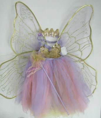 Disfraz Pottery Barn Niños Lavanda Mariposa Hada Halloween Niño Pequeño 3T #432D Foto 1 de 4